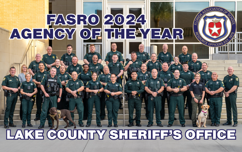 2024 Agency of the Year - Lake County Sheriffs, FASRO award recipient