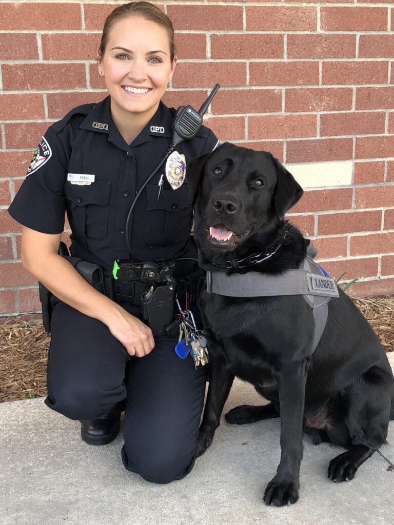 Officer with dog