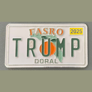 Silver TRUMP 2025 Conference Coin